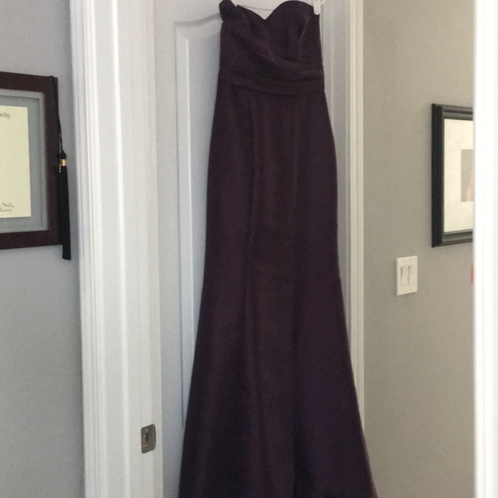 Bridesmaid dress.